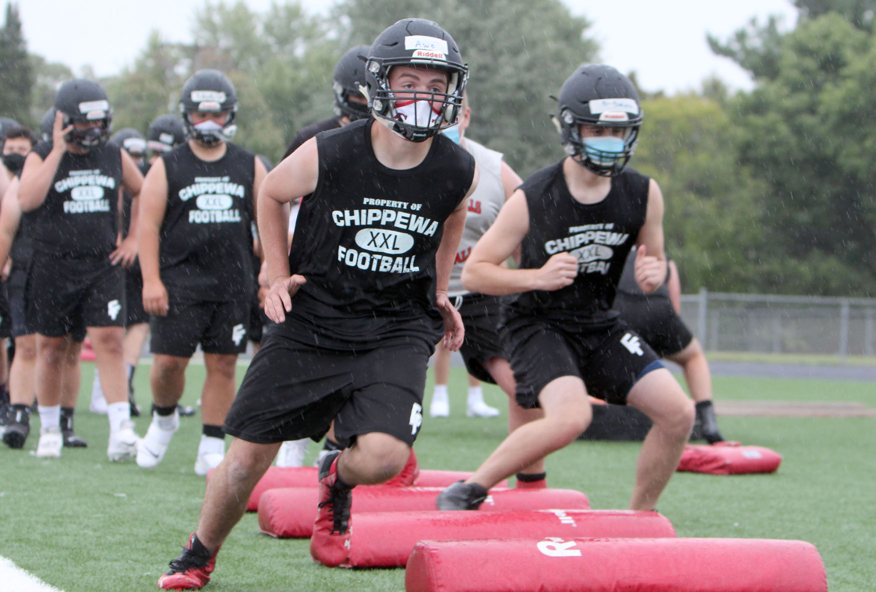 First Day of Football Practice 9-7-20